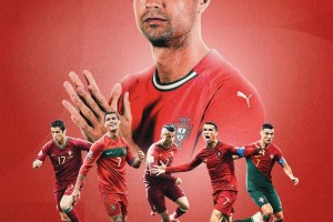 世界杯官方晒C罗海报：C罗迎来第6次世预赛之旅