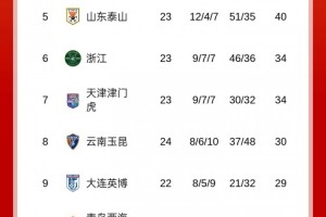 开云官方平台-今夜榜首大战！积分榜：海港先赛登顶，蓉城、申花谁能重夺榜首？