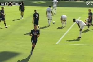 惨案！拉莫斯原地转身抽射得手，巴黎4-0领先皇马